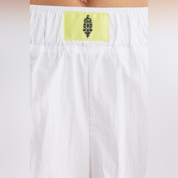 *NWT* FP Movement by Free People Varsity Blues Athletic Shorts, White, Sz Large - Picture 4 of 13